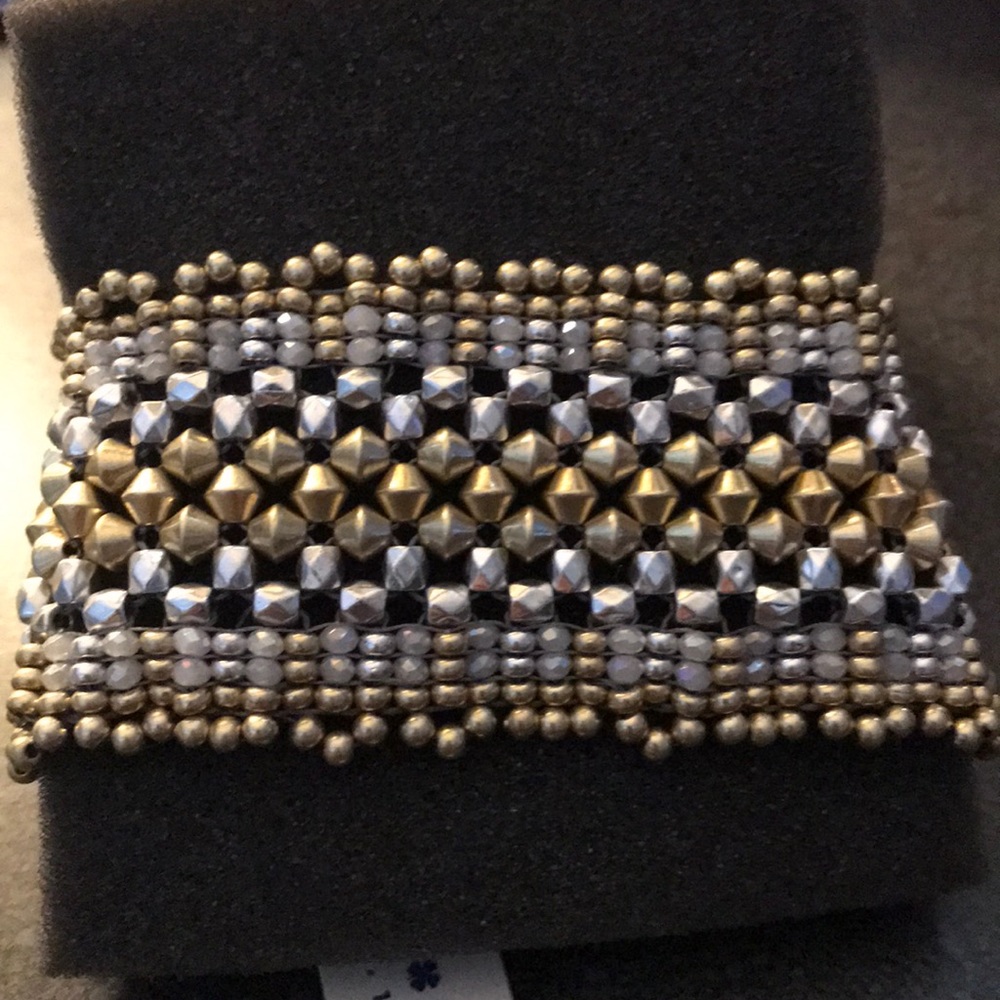NWT Lucky Brand multi strand beaded bracelet - Picture 2 of 8